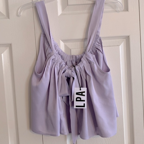 REVOLVE LPA Heliena Top in Lavender Size XXS - Picture 6 of 8